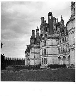 Lac0047 Prints: Chteau de Chambord at Chambord, Loir-et-Cher, France