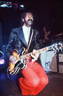 Chuck Berry does the duck walk