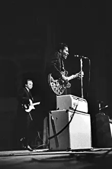 Bass Prints: Chuck Berry At The New York Folk Festival