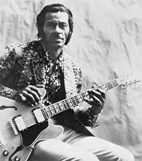 Chuck Berry Playing Guitar