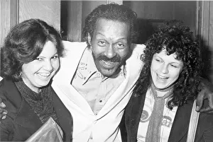 The Father of Rock & Roll: Chuck Berry Portrait With Fans