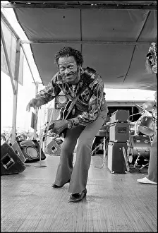 Chuck Berry On Stage