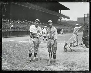 Chuck Klein and Melvin Ott Shaking Hands