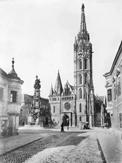 Portrait Architectural Prints: A Church In Budapest
