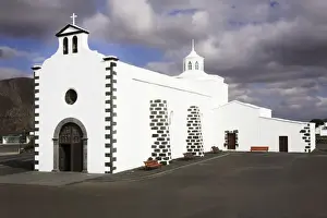 Canaries Prints: Church of Erimita de los Dolores near Mancha Blanca