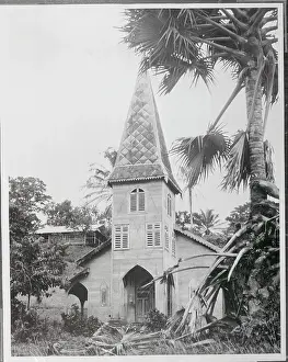 Lambarene Prints: Church Established on Hospital Grounds