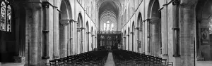 Prints of March 1908: A church interior between services. (Photo by Alfred Hind Robinson/A H Robinson/Getty Images) Alfred Hind Robinson (1864-1950) Prints: Church Interior