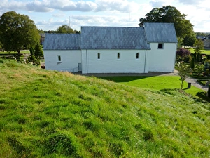 Jutland Gallery: The church at Jelling, Denmark (Unesco WHS)