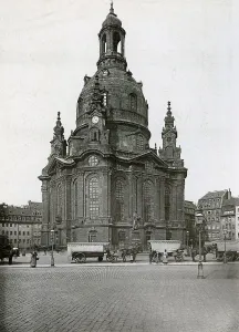 1880s Prints: Church of Our Lady, Dresden