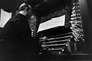 Organist Prints: Church Organist
