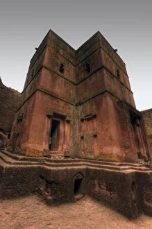Images Dated 12th April 2012: Church of Saint George in Lalibela Ethiopia