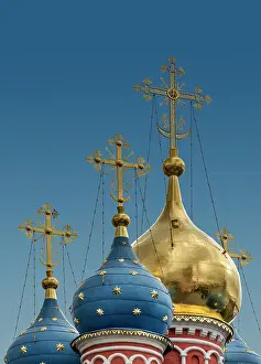 Moscow Russia Moscow Prints: The Church of Saint George on Ulitsa Varvarka in Moscow, Russia