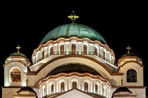 Partial View Gallery: Church of Saint Sava, New Belgrade, Belgrade, Serbia