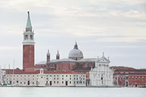 Church of San Giorgio Maggiore, from St Marks Square, Venice, Venezien, Italy