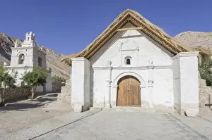 Village Church Prints: Church of San Pedro, Guanacagua, Arica y Parinacota Region, Chile