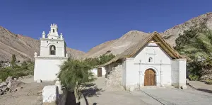 Village Church Prints: Church of San Pedro, Guanacagua, Arica y Parinacota Region, Chile