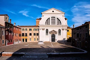 Images Dated 1st January 2016: Church of San Trovaso, Venice