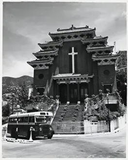 Church Showing Chinese Architecture