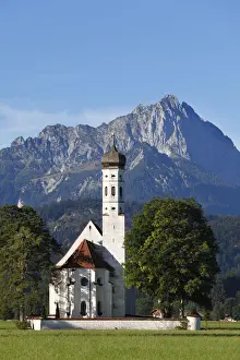 Steeples Prints: Church of St. Coloman or Colomanskirche