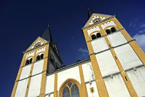 Palatinate Prints: Church of St. Florian, Koblenz, Rhineland-Palatinate, Germany, Europe