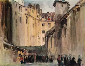 Catholic Prints: Church of St Julien-le-Pauvre, 1915