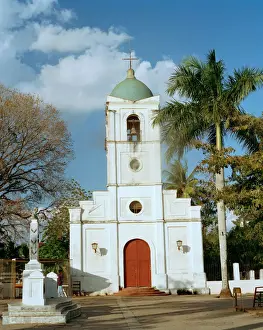 Valle De Vinales Prints: The Church of Vinales