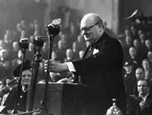 Prime Ministers Prints: Churchill Addresses