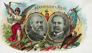 Candidate Prints: Cigar Box Label Of Harrison & Reid
