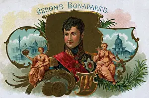 Cigar Box Label For Jerome Bonaparte