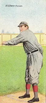 Prints of Metamorphic baseball card (from the American Tobacco Company's Mecca brand cigarettes) features baseball player Ed Killian, of the Toronto, 1911. (Photo by Transcendental Graphics/Getty Images) Step Back in Time with Iconic Collectible Cards: Cigarette Card Of Ed Killian