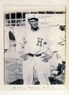 Cigarette Card Of Eufemio Abreu