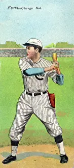 Prints of Metamorphic baseball card (from the American Tobacco Company's Mecca brand cigarettes) features baseball player Johnny Evers, of the Chicago Cubs, 1911. (Photo by Transcendental Graphics/Getty Images) Step Back in Time with Iconic Collectible Cards: Cigarette Card Of Johnny Evers