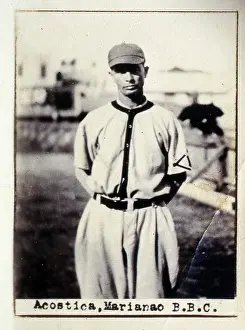 Cigarette Card Of Jose Acosta