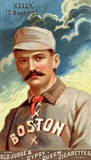 Cards Prints: Cigarette Card Of King Kelly
