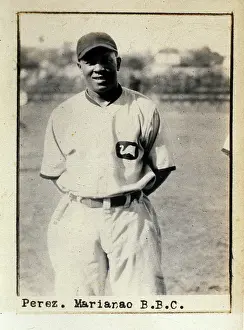 Cigarette Card Of Pepin Perez