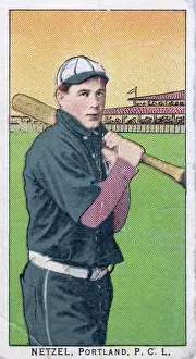 Cigarette Card Of Portland's Milo Netzel