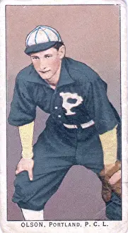 Arc0017019 Prints: Cigarette Card Of Portland's Olson