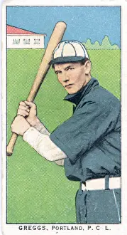 Arc0017019 Prints: Cigarette Card Of Portland's Vean Gregg