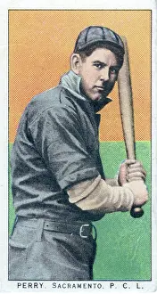 Arc0017019 Prints: Cigarette Card Of Sacramento's Hank Perry