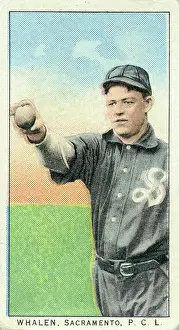 Cigarette Card Of Sacramento's Whalen