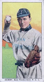 Arc0017019 Prints: Cigarette Card Of San Francisco's Claude Berry