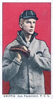 Arc0017019 Prints: Cigarette Card Of San Francisco's Ed Griffin