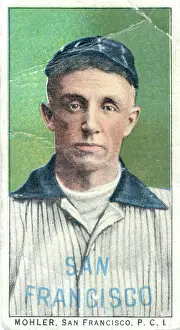 Cigarette Card Of San Francisco's Kid Mohler