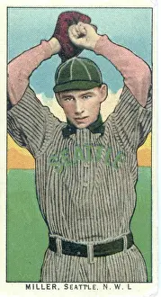 Arc0017019 Prints: Cigarette Card Of Seattle's Miller