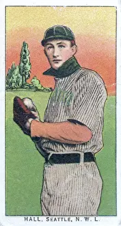 Arc0017019 Prints: Cigarette Card Of Seattle's Warren Hall