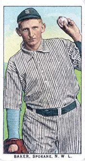 Cigarette Card Of Spokane's Baker