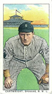 Cigarette Card Of Spokane's Cartwright