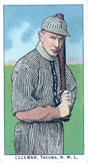 Arc0017019 Prints: Cigarette Card Of Tacoma's Coleman