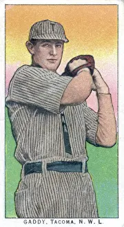 Arc0017019 Prints: Cigarette Card Of Tacoma's Gaddy