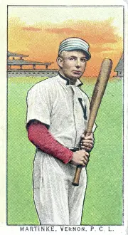Arc0017019 Prints: Cigarette Card Of Vernon's Martinke